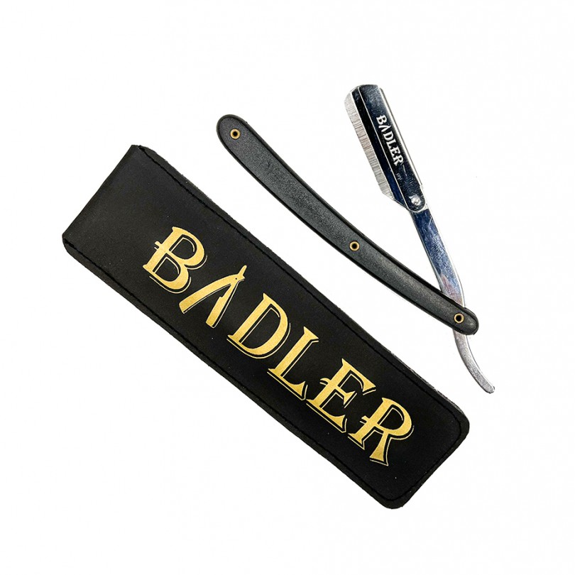 Badler - Бритва шаветт с пластиковой ручкой и чехлом